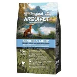 ARQUIVET Senior Light עוף ואורז 3 קג